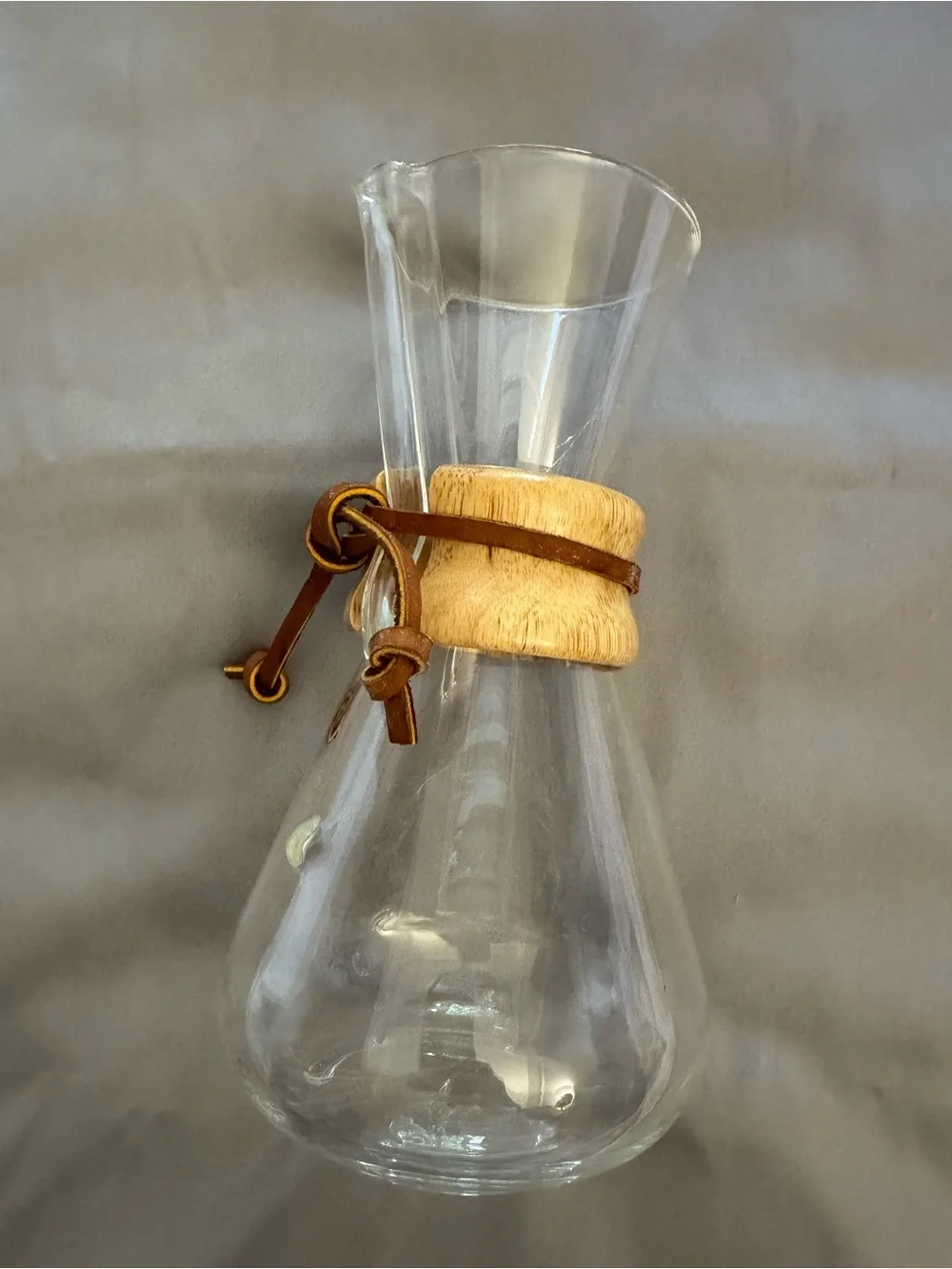 Chemex 3-Cup Classic Glass Pour Over Coffeemaker